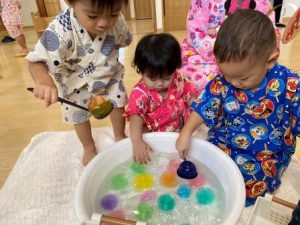 わくわく宮里保育園の夏祭り